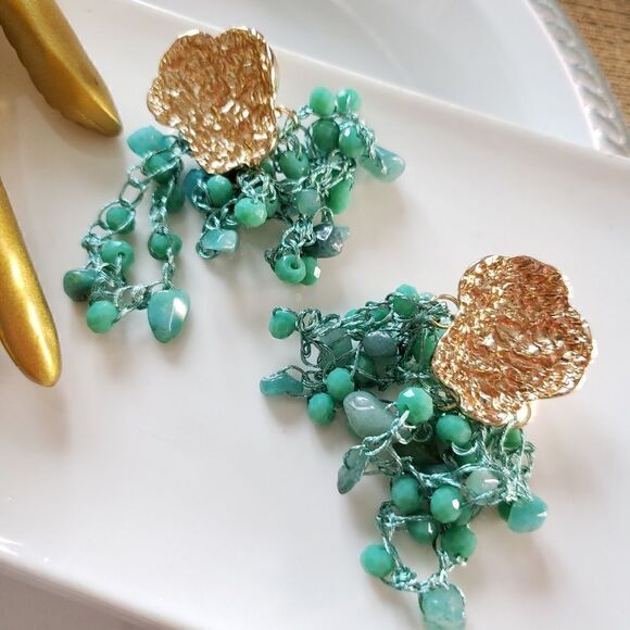 New! Free People Beaded Earrings - Picture 9 of 16